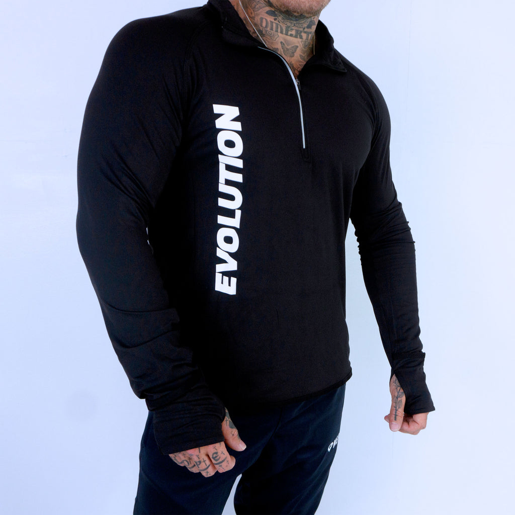 Evolution Fitness Men's Pullover - Black