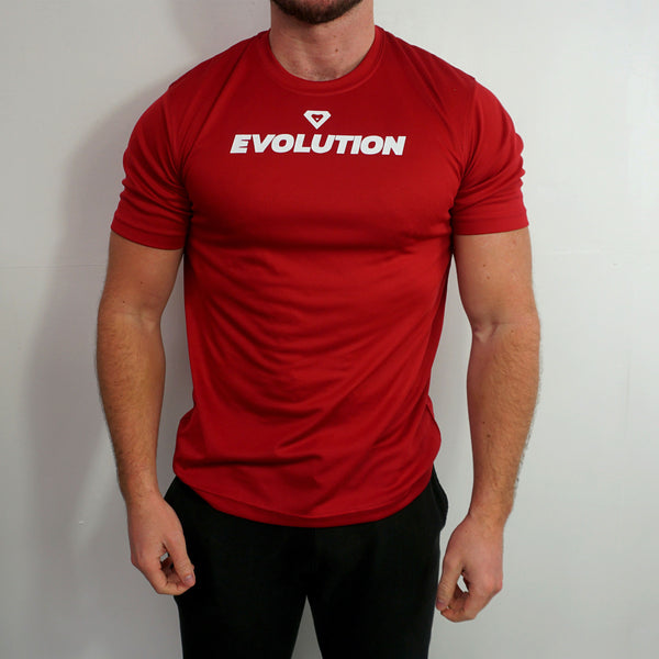 Evolution Fitness Men's T-shirt - Red Hot Chilli