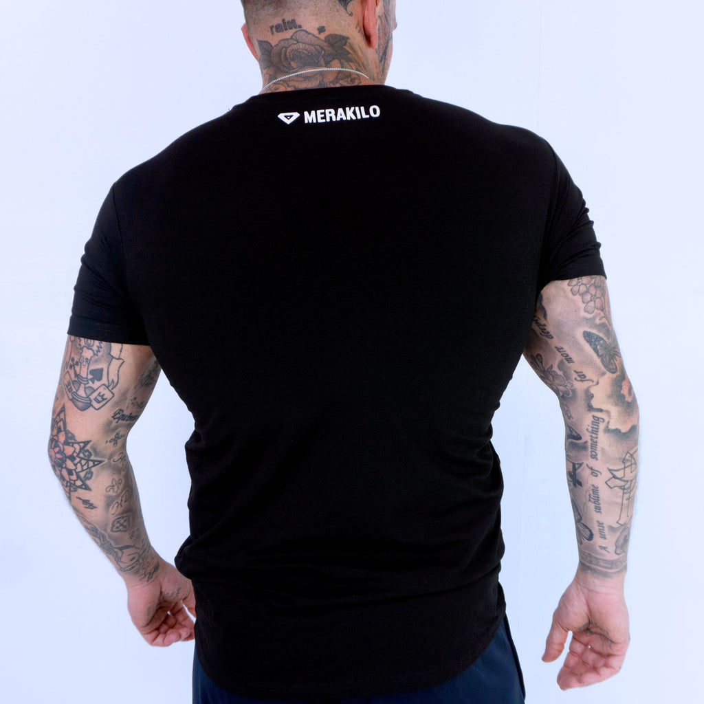 Fit Men Evolution Evolution Fitness Men's T-shirt - Black – Evolution Fitness XL