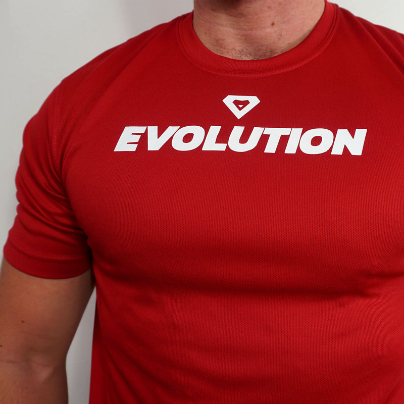 Evolution Fitness Men's T-shirt - Red Hot Chilli