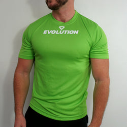 Evolution Fitness Men's T-shirt - Lime Green