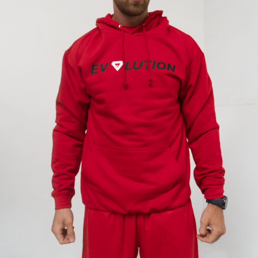 Fit Men Evolution Evolution Fitness XL Men's Hoodie - Red