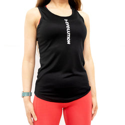 Evolution Fitness XL Women's Vest - Black