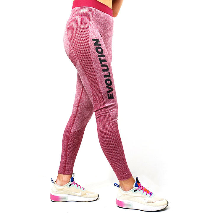 Evolution Seamless Leggings -  Red