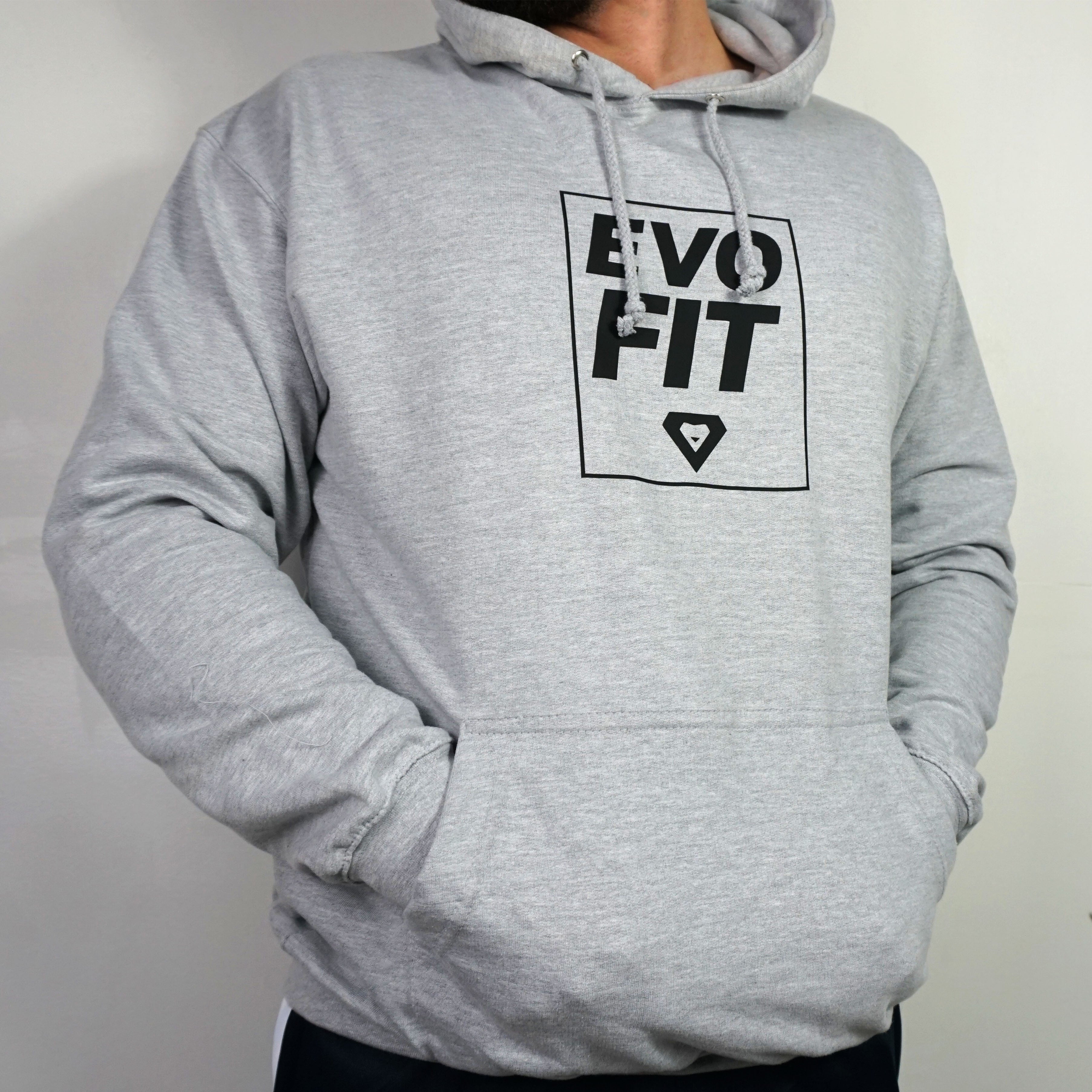 Evolution Fitness Men's Hoodie - Heather Grey