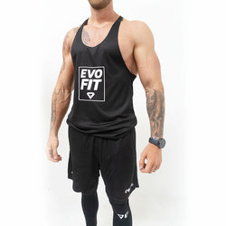 Evolution Fitness XL Men's Stringer - Black