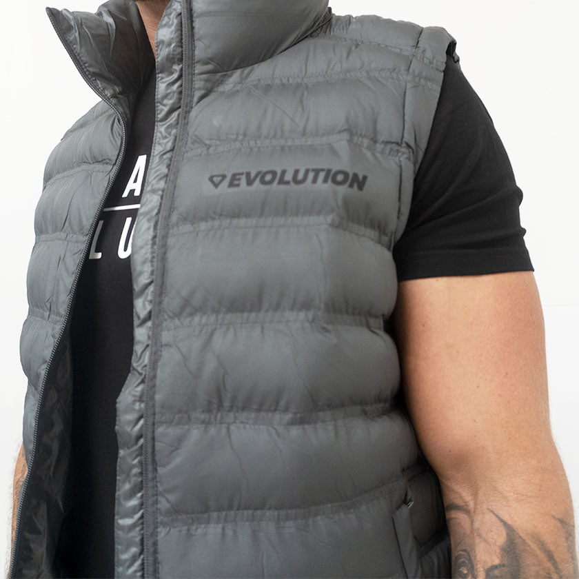 Evolution Fitness Men's Gilet - Grey