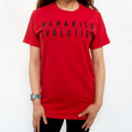 Evolution Fitness XL Women's Cotton Tee - Red