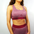 Evolution Seamless Sports Bra - Red